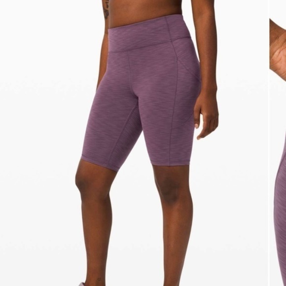 Lululemon Invigorate High-Rise Short 10” in Black Currant Purple Small 4 - Picture 2 of 9
